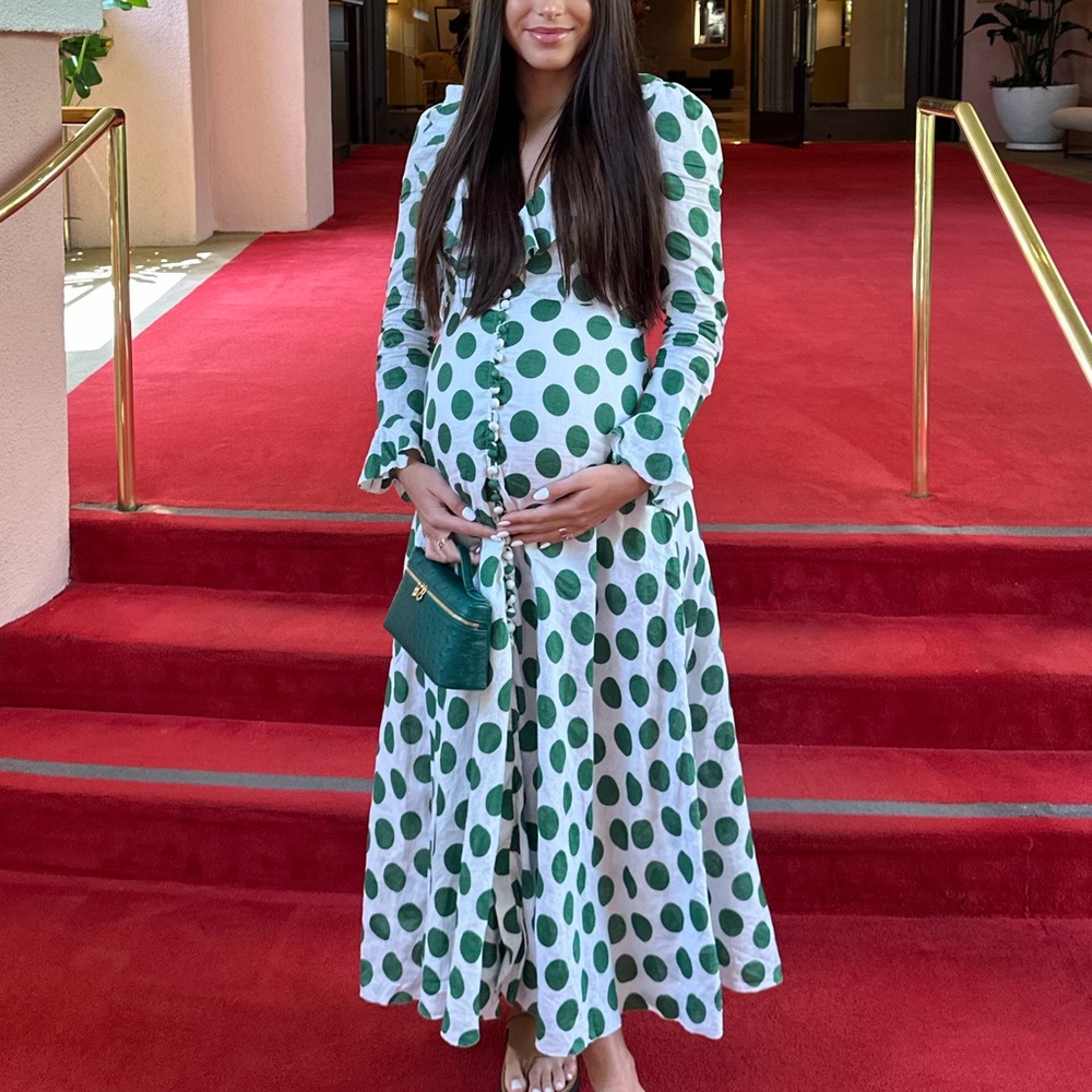 Zimmermann polka dot dress